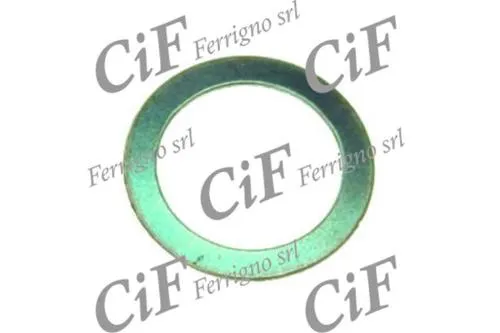 Rasamento CIF 10289 per albero motore Piaggio: diametro esterno 20,8 mm, interno 15,3 mm e spessore 0,50 mm. Per Ciao, Bravo, Si, Boxer e modelli compatibili.