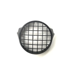 Griglia fanale anteriore in plastica nera per Vespa PX 125-150-200 Ø 170mm