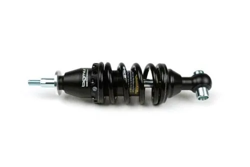 Ammortizzatore anteriore BGM PRO SC/F1 Sport BGM7740B nero da 200 mm, con precarico regolabile, per Vespa V50, Primavera ed ET3.
