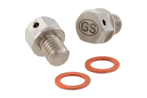 Kit de tapones magnéticos con tornillo hexagonal para llenado y vaciado de aceite del motor para Vespa (2 uds.)