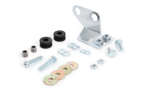 Kit staffa CDI BGM Original 4300777 con gommini, bussole e viteria per Vespa PX 80, 125, 150, 200 e Rally 200 con accensione elettronica.