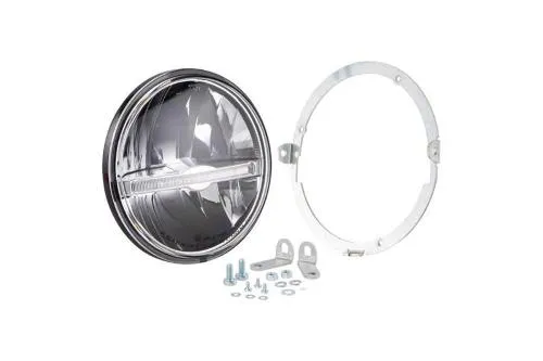 Fanale anteriore led per Vespa PX, Ø 143 mm, 12V DC
