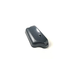 Coperchio filtro aria carburatore carbon look senza miscelatore per Vespa PX - T5 - TS - Sprint