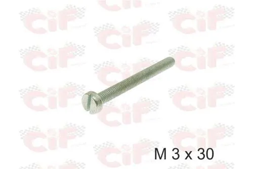 Vite testa a taglio M3 X 30mm