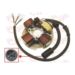 Estator electrónico para Vespa PK 50XL, Rush, N sin arranque eléctrico 3 HILOS