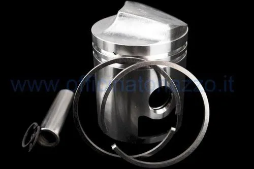 Complete 150cc piston Ø 57.6mm with deflector for Vespa VBA - VBB