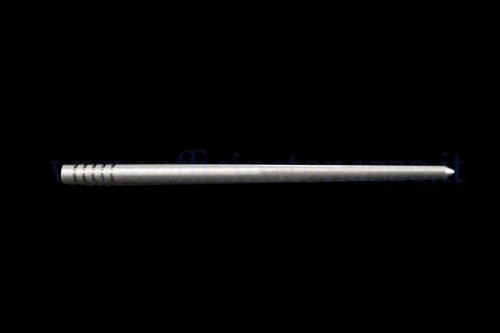 Spillo conico Dell'Orto D26 per carburatori PHBL e VHST compatibili: diametro superiore 2,50 mm, punta 1,40 mm e tratto conico lungo 20 mm.