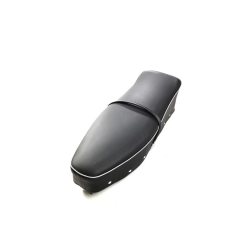 Black two-seater seat for Vespa GS 150, VS5