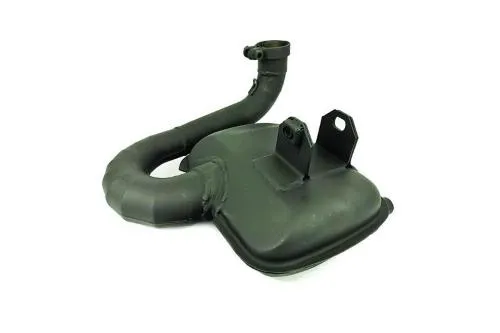 Silenciador Pinasco «Touring» para Vespa Faro basso, color negro