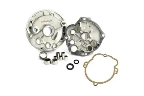 Mozzo posteriore Pinasco per Piaggio Ciao, Si, Bravo e Boxer con variatore. Kit completo di cuscinetti, paraolio e guarnizioni.