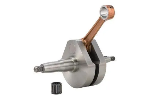 Albero motore Tameni 187115 tipo originale, corsa 60 mm, biella 110 mm e spinotto 16 mm, per Vespa 180 SS e GS 160 seconda serie compatibili.