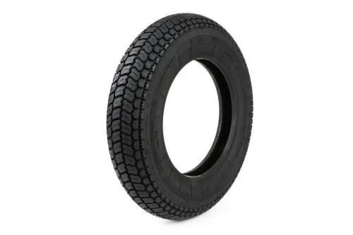 Pneumatico BGM PRO Classic 3.50-10 TT rinforzato, indice 59P e velocità fino a 150 km/h. Uso con camera d'aria su cerchi compatibili.