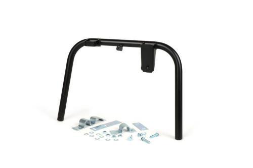 Cavalletto centrale nero Ø20mm per Vespa 50 - Primavera - ET3 con staffe tipo PX