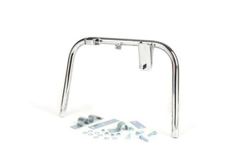 Cavalletto centrale cromato Ø20mm per Vespa 50 - Primavera - ET3 con staffe tipo PX