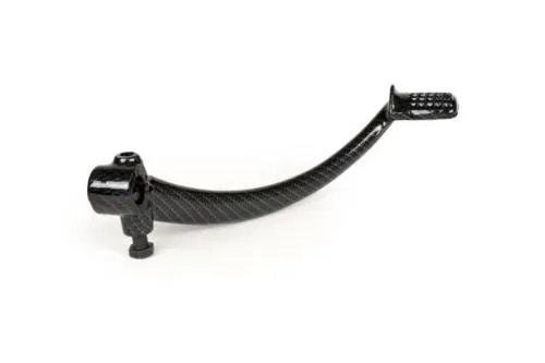 Pedivella avviamento CIF 5100-CARB Carbon Look con vite per Vespa 50, 90, Primavera ed ET3. Equivalente Piaggio 079077/79077.5.