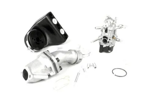 Kit carburatore dell'orto SHB Ø16 con collettore lamellare a 2 fori per Vespa 50 N,L,R, Special