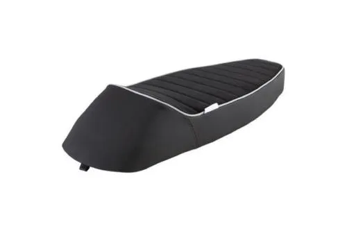 Sillín deportivo Sport Racing negro para Vespa PX