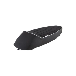 Black Sport Racing seat for Vespa PX