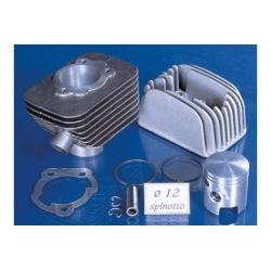 Kit cilindro Polini 140.0066 in ghisa, alesaggio 46 mm, 72 cc e spinotto 12 mm per Piaggio Ciao e Si. Verificare albero e carter.
