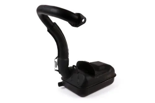 Marmitta BGM PRO BigBox Touring per Vespa PK125 S, XL, XL2, ETS e Motovespa PK75, con collettore 26 mm e attacco a molle.