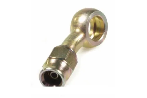 Hydraulic disc brake hose fitting, 20° angle