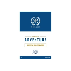 Olio miscela sintetico RR ADVENTURE,per uso gravoso confezione da 1 lt per Vespa