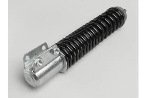 Ammortizzatore anteriore Carbone 6022.003/0 da 245 mm, corpo zincato e molla nera, per Vespa P80-200X, PX80-200E, Lusso, MY e T5.