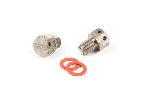 BGM magnetic plug kit with hexagonal screw for engine oil filling and draining for Vespa (2 pcs)