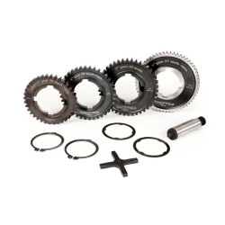 Kit de engranajes motor BGM PRO- Vespa PX Arcobaleno, Disc, My, 2011 (1984-) - PX125 (VNX2T 232053-, ZAPM), PX150 (VLX1T 624602-, ZAPM), PX200 (VSX1T 315267-), Cosa, T5 125cc, LML Star 2 tiempos, Stella 2 tiempos - 12/57, 13/42, 17/38, 21/35