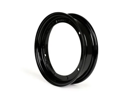 Wheel rim - BGM ORIGINAL 2.10-10'' steel V2.0 BLACK - Vespa (PX type) - Vespa Smallframe V50, 50N, Special, PV, ET3, PK50-125 (S/XL/XL2), Largeframe PX, T5, Sprint, Rally, GT/GTR, LML Star, Deluxeo