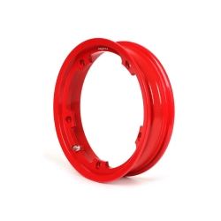 Cerchio ruota -BGM PRO ROSSO senza camera d'aria 2.10-10 pollici, alluminio- Vespa (tipo PX) - Vespa Smallframe V50, 50N, Special, PV, ET3, PK50-125 (S/XL/XL2), Largeframe PX, T5, Sprint, Rally, GT/GTR, LML Star, Deluxe