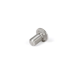 Bullone M8 inox BGM PRO 52021 con quadro antirotazione per cerchi scomponibili BGM PRO. Fornito senza dado e anello.