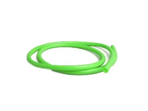 Tubo benzina OEM-Qualität BGM6603 verde, lungo 1000 mm, con diametro interno 5 mm ed esterno 8 mm, per impianti a bassa pressione con raccordi compatibili.