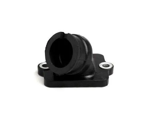 Collettore aspirazione BGM PRO A200 aperto con attacco carburatore da 23 mm per scooter Piaggio, Vespa, Gilera e Aprilia 50 cc 2T compatibili.