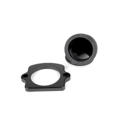 Collettore BGM PRO Twist 7671264 orientabile, attacco 32 mm, per carburatori maggiorati su scooter 2T con motore Piaggio 50-180 cc compatibile.
