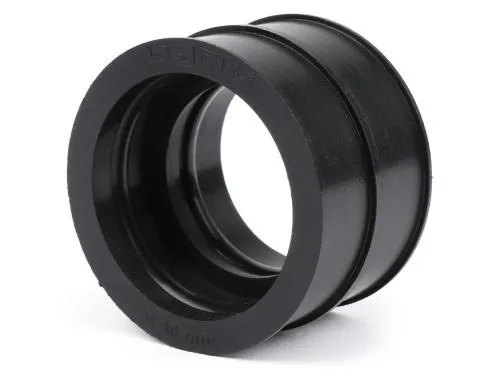 Manicotto riduttore BGM PRO BGM13540 con innesti interni 35/40 mm, in gomma resistente a olio e benzina, per carburatore e collettore di aspirazione.