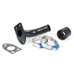 Kit collettore aspirazione senza carburatore -BGM PRO Ø24mm compatibile con Dellorto PHBL24/25, Polini CP23/24- Vespa GS150 (VS2-VS5), GS2 (VD1TS), GS3 (VD2TS)