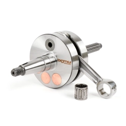 Árbol motor de carrera larga - BGM Evolution 2 tiempos 55 mm, biela 110 mm, volantes Ø=90 mm - Piaggio Maxi 2 tiempos, Aprilia SR125, Gilera Runner 125FX, 180FXR, Italjet Dragster 125, 180, Piaggio SKR125, SKR150, TPH125, Skipper125, Skipper150, Hexagon 1