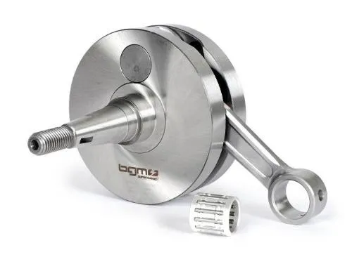 Árbol motor -BGM PRO, admisión directa, carrera = 57 mm, biela = 105 mm- Vespa GS150 (VS1T, VS2T, VS3T, VS4T, VS5T) - pasador Ø15 mm (estuche con rodillos)