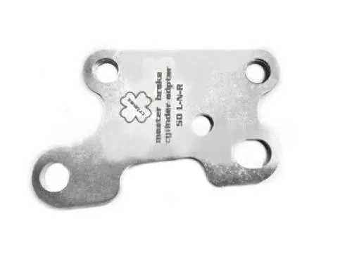 Staffa Crimaz per pompa freno 2.0 e manubrio tondo Ø105 mm: Vespa 50 N V5A1T dal telaio 122877, 50 L e 50 R. Pompa esclusa.