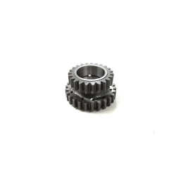 Crimaz Z 25 pinion meshes with primary Z24/63 Malossi straight teeth Vespa PX
