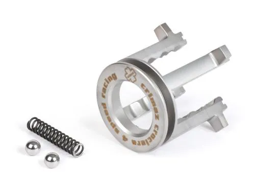 Crocera cambio Crimaz EASY DC2188-C510 da 51 mm con molla rinforzata, per Vespa 50, Special, Primavera, ET3 e Smallframe compatibili.