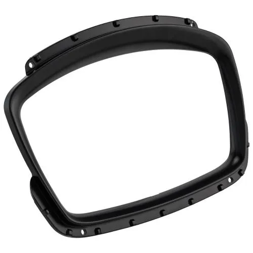 Tacómetro Deco Ring SIP, para Vespa GTS Supertech HPE 125/300 ('19-) plástico, negro mate, cuadrado