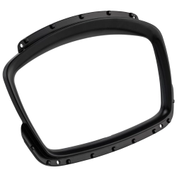 Tacómetro Deco Ring SIP, para Vespa GTS Supertech HPE 125/300 ('19-) plástico, negro mate, cuadrado