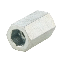 Dado originale Piaggio 833494 M6x1, altezza 24 mm e chiave 10 mm, per collettore scarico Vespa ET4, LX, S, Primavera e Sprint 50 4T.