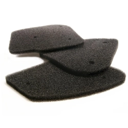 Inserto filtro aria in spugna RMS R100600950 per Aprilia Habana e Mojito 50 cc. Ricambio sagomato per la cassa filtro originale compatibile.
