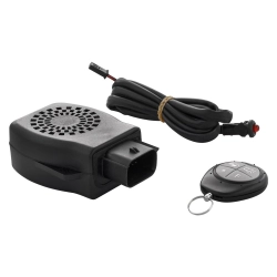 Sistema de alarma PIAGGIO e-Power para Vespa GTS/GTS Super/GTV 125-300ccm ('16-), Euro 4 también para PIAGGIO Liberty 50-150ccm, con mando a distancia y llave electrónica, cable adaptador necesario