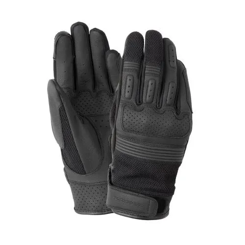 Guantes TUCANO URBANO Andrew, negros, talla XXL, 100 % piel, EN 13594
