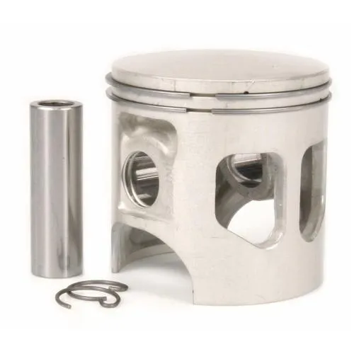 Pistón POLINI A 144/153/154 cc, para ROTAX 123, también se adapta a FALC 40441100/40441700/40441800 Ø 60 mm, 2 bandas elásticas, bulón Ø = 15 mm, grado A - reparación perfecta