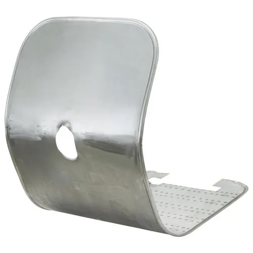 Lamierato Carlucci PV153495 scudo e pedana 1320×502 mm con cinque traverse per Vespa V30-33, VM, VN, VL e VU compatibili.